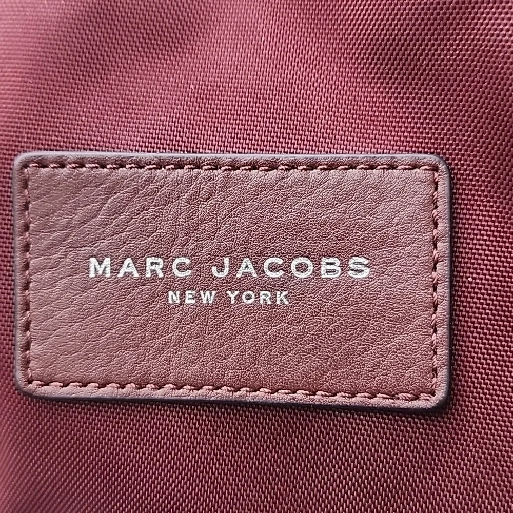 Marc Jacob’s Nylon Biker Backpack Burgundy